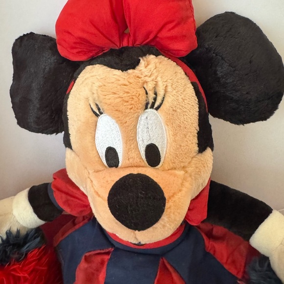VTG Disney World Minnie Mouse 21” Cheerleader Rare Fun Awesome Cute - Picture 2 of 16